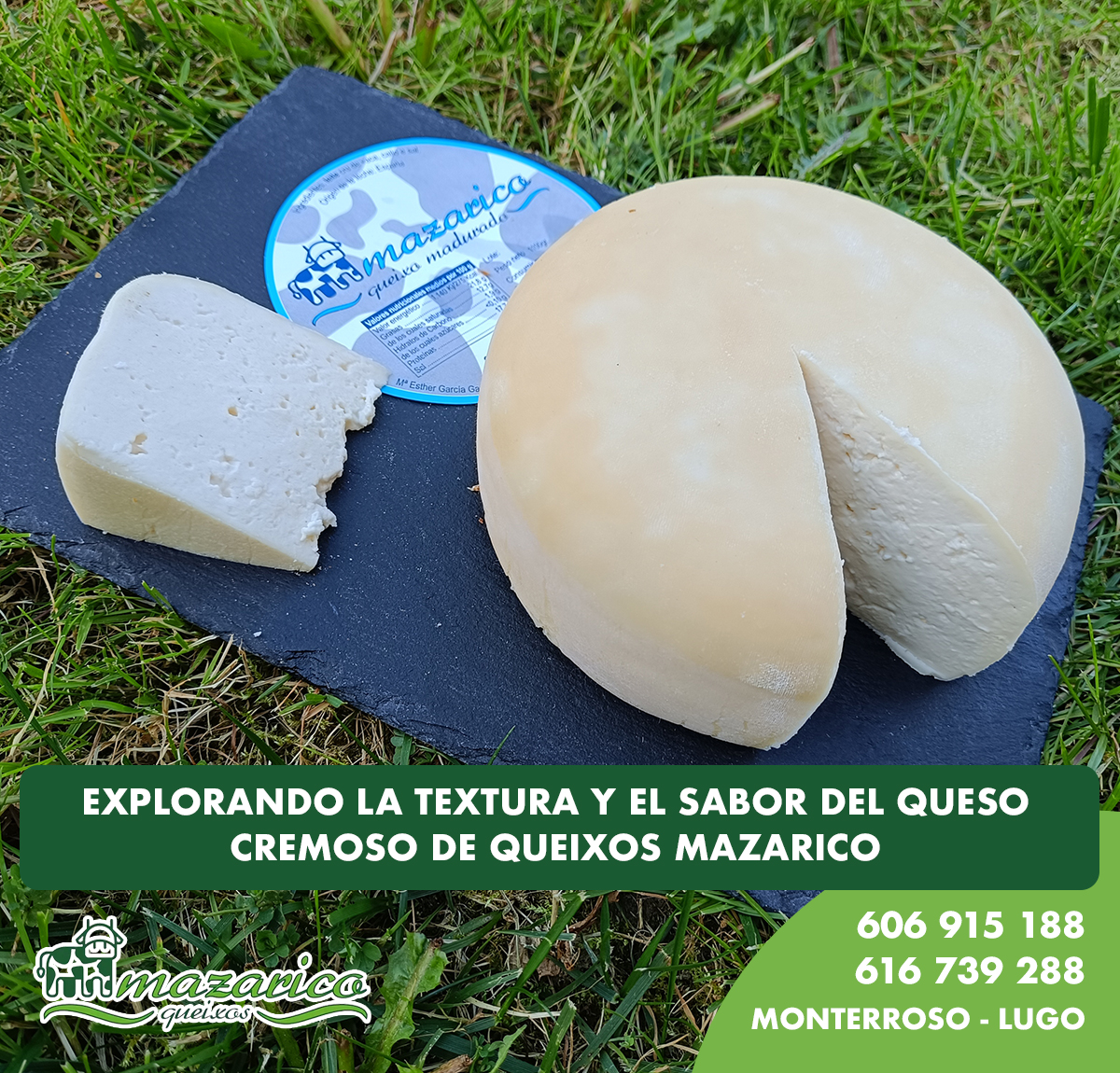 La textura y el sabor del queso cremoso gallego