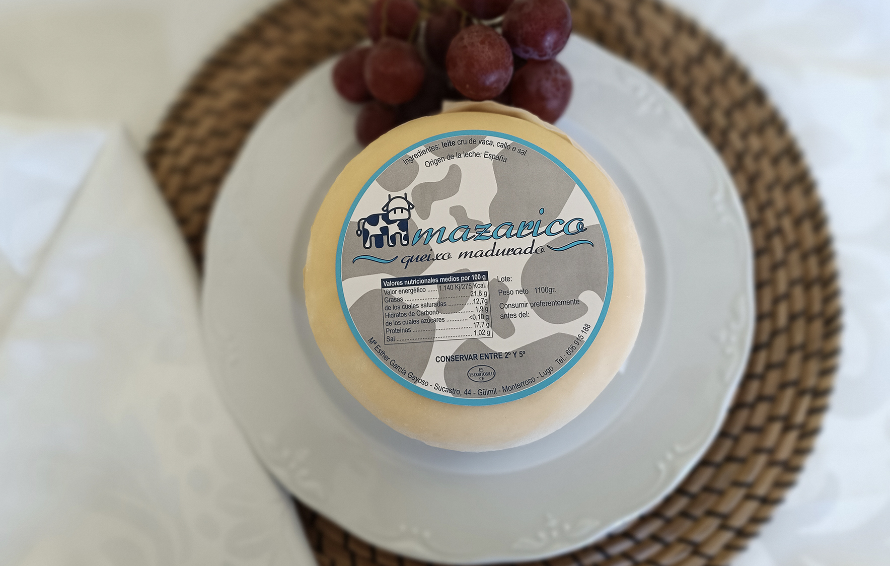 Queso cremoso gallego